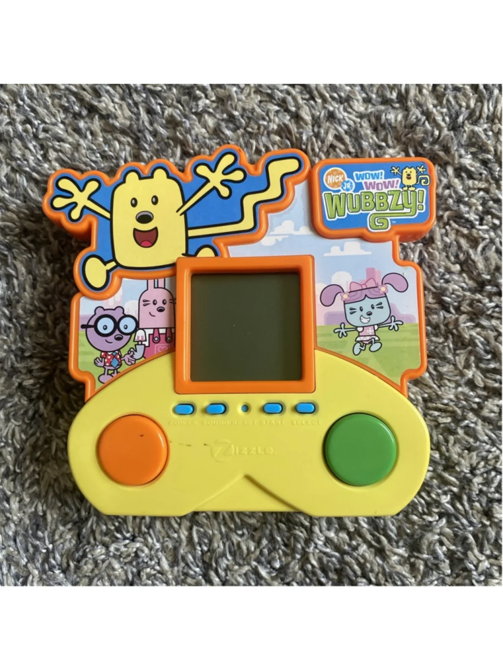 2009 Nick JR ZIZZLE WOW! WOW! VOICE OF Wubbzy! Nickelodeon # 05245 GAME
